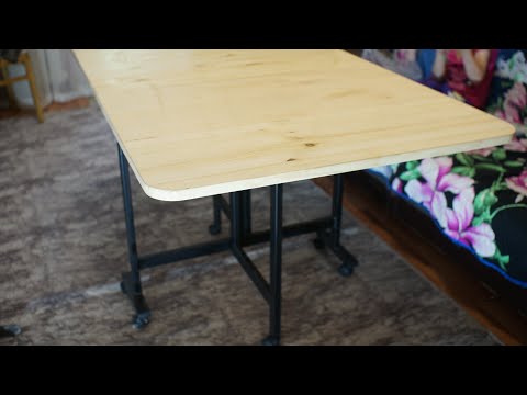 Видео: Сделал стол-книжку