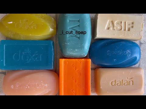 Видео: Asmr cutting dry soap/soap carving/relax video/резка сухого мыла