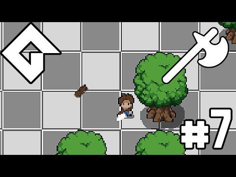 Видео: Разработка Выживания в GameMaker Studio 2; #7 - Добыча ресурсов