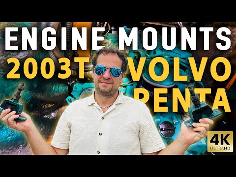Видео: ЗАМЕНА ПОДУШЕК МОТОРА VOLVO-PENTA 2003T | ENGINE MOUNTS | ELLEBOGEN | VOLVO COOLANT | ОХЛАЖДАЙКА