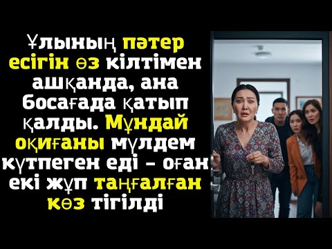 Видео: Ұлының пәтер есігін өз кілтімен ашқанда, ана босағада қатып қалды. Мұндай оқиғаны мүлдем күтпеген