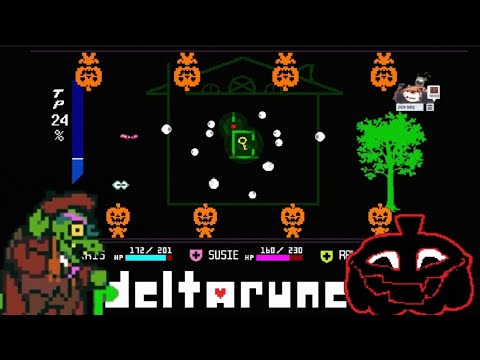 Видео: ❤️Прохождение Deltarune Chapter 4 {тайна Рыцаря} что за тыква?🎃