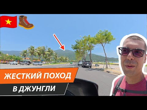 Видео: Без тропы в джунглях Дананга 😱 Еле добрался до вершины!
