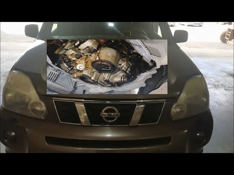 Видео: Раскоксовка Nissan Xtrail 2.0, снимаем поддон, двигатель MR20DE препарат GREENOL REANIMATOR