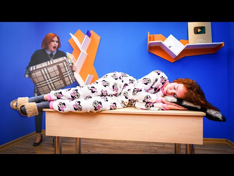 Видео: МАША ТЕПЕРЬ ЖИВЁТ В ШКОЛЕ!!!