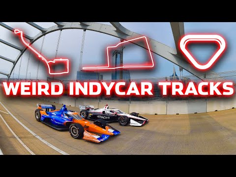 Видео: Самые странные трассы, на которых когда-либо проходили гонки IndyCar