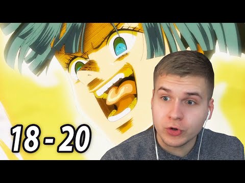 Видео: Это же ЭСКАНОР! | 18-20 серия ССГ: Четыре всадника Апокалипсиса | Реакция