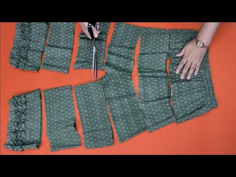 Видео: [DIY] Возрождаются старые и истощенные пижамы.