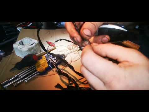 Видео: Печка дует холодным Мерседес, Датчик температуры окружающей среды от Ваза на Mercedes w203