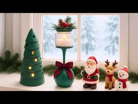 Видео: Я сделала два фонарика из стеклянной банки и бокала! Вы не поверите! 🎄