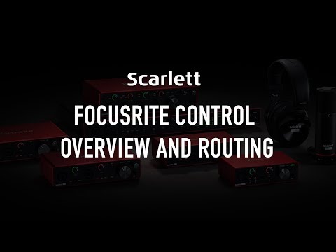 Видео: Focusrite Control // Обзор и маршрутизация