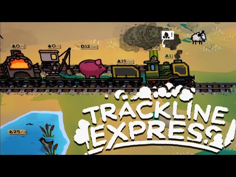 Видео: TRACKLINE EXPRESS полное прохождение | Всё в огне! Срочно спаси паравозик от лесного пожара