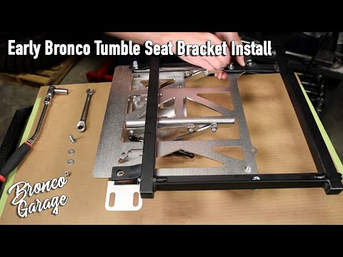 Видео: Установка кронштейна для сиденья Duff's