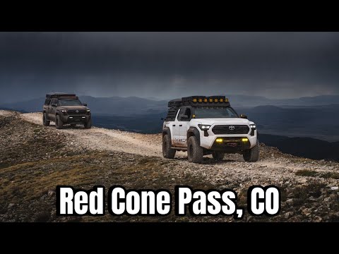 Видео: Прохождение перевала Red Cone | Tacoma 2024, Land Cruiser 2024