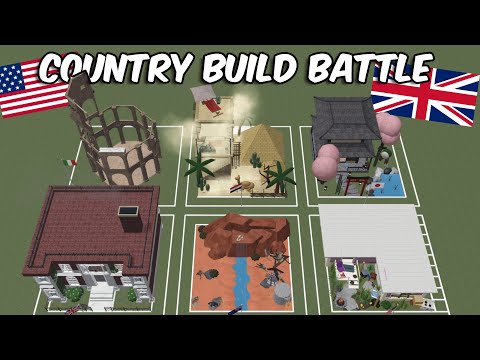 Видео: 100K COUNTRY BUILD BATTLE В БЛОКСБУРГЕ