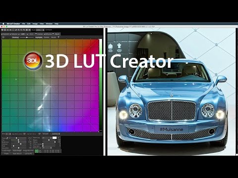 Видео: 3D LUT Creator - магия цвета (1) версии программы, сетка А/В