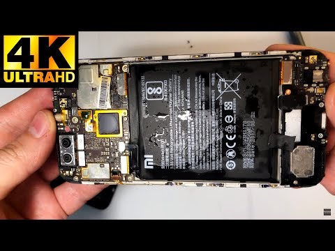 Видео: Xiaomi Mi a1 - Полная Разборка Чистка После Воды / How to Disassemble, After Water Cleaning