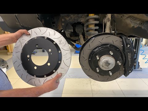 Видео: Усиленные тормоза ZEN BRAKES в тяжелый Land Cruiser 200 на больших 37” колёсах