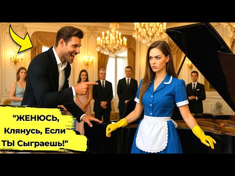 Видео: «Я Женюсь На Тебе, КЛЯНУСЬ, Если Ты УМЕЕШЬ Играть На Этом Пианино» — Миллионер Насмехался, и Потом..