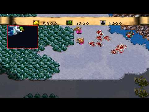 Видео: Warcraft 2: Dark Saga(PS One) RUS "Под покровом ночи" за орков миссия 11