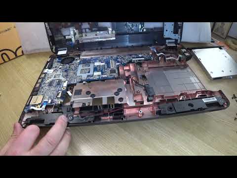 Видео: Ноутбук HP Pavilion g7-1000er, разбор, что внутри. Без осмотра материнки.