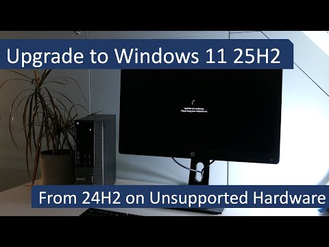 Видео: Обновление до Windows 11 25H2 с 24H2 на неподдерживаемом оборудовании
