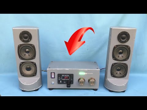 Видео: Сделайте портативную Bluetooth-акустическую систему из ПВХ-трубы! Басы и высокие частоты очень мо...