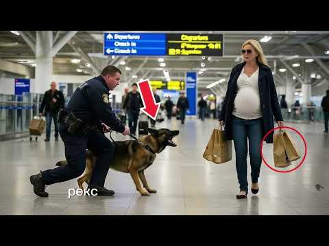 Видео: Полицейская собака спасла беременную женщину от ужасающего зла, спрятанного прямо в её доме