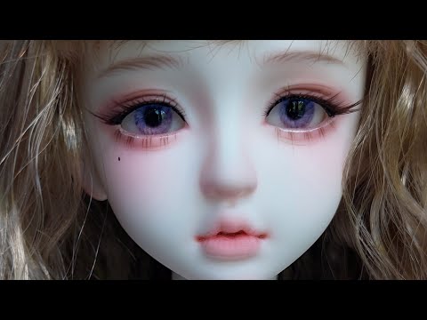 Видео: Кукла BJD рекаст с ozon global. Обзор рекаст бжд 1/4.