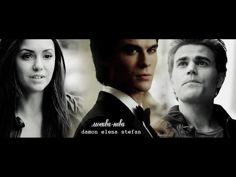 Видео: damon|elena|stefan × Москва-Нева [au]