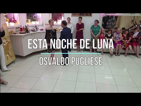 Видео: "Esta noche de luna" Osvaldo Pugliese. Алексей и Мария Рукавицыны. 