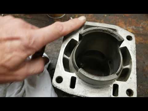 Видео: Как установить поршень на двухтактный двигатель!