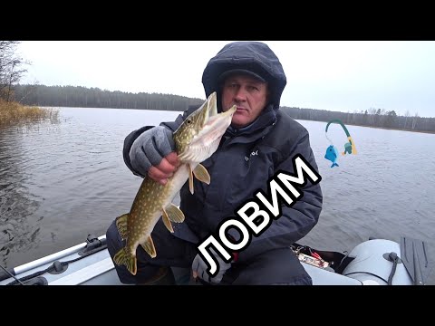 Видео: Спиннинг в ноябре с лодки. 