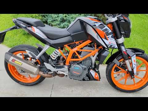 Видео: Шустрый KTM 390 DUKE 2018r. Видео Продажа мотоциклов из Японии Владивосток