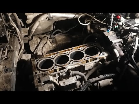 Видео: Прогорел поршень (ew10a), разборка, дефектовка.