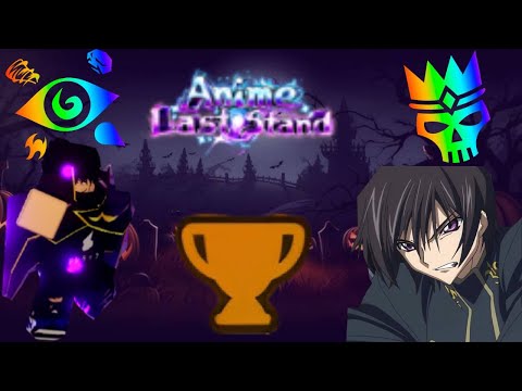 Видео: начал проходить новое обновление 🎃  в Anime Last Stand