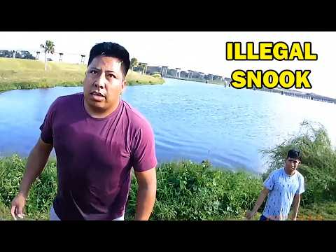 Видео: Незаконная рыбалка на снука привела к АРЕСТУ