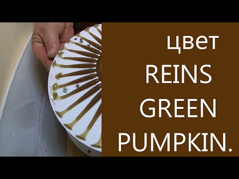 Видео: Силиконовые приманки новый цвет REINS GREEN PUMPKIN