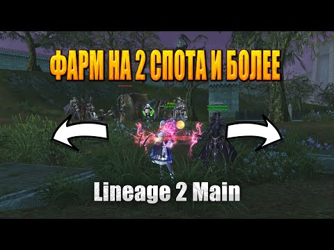 Видео: Фарм на 2 спота и более  | LIneage 2 #l2 #lineage2 #lineage2russia #la2