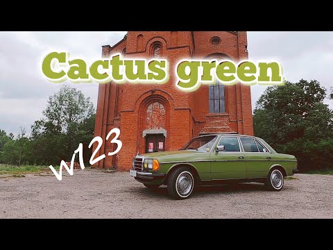 Видео: Восстановление W123. Cactus green