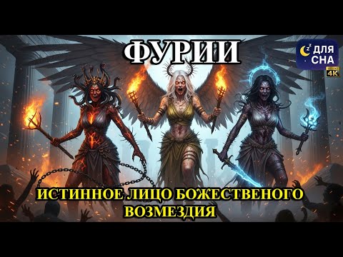 Видео: Эринии (Фурии): Богини Мщения, судившие Богов