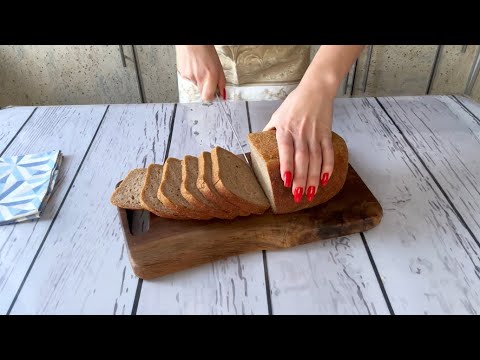Видео: Быстрый хлеб на закваске,который долго не черствеет!!!