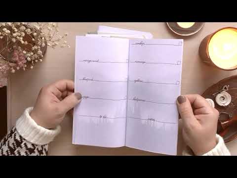 Видео: Мой опыт ведения ежедневников на резинках TN Мидори