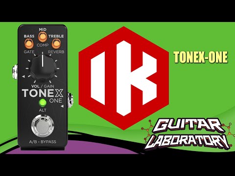 Видео: Гитарная педаль эффектов IK Multimedia TONEX-ONE