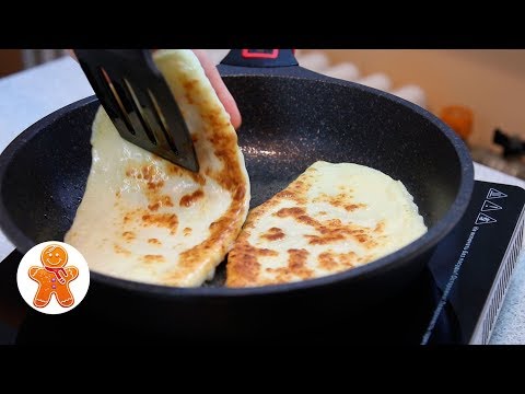 Видео: Вкуснейшие Сырные Лепешки с Начинкой за Полчаса