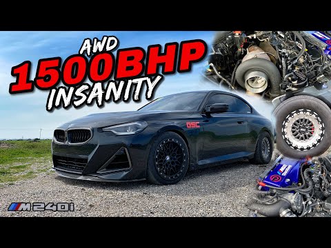Видео: ФИНАЛЬНЫЙ БОСС BMW.. 1500-сильный полноприводный M240I ИЗ АДА!