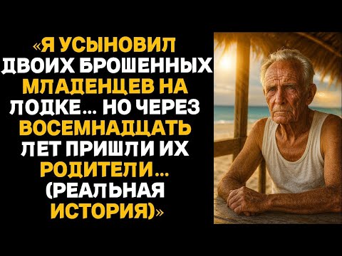 Видео: "ШОК" "РЕАЛЬНАЯ ИСТОРИЯ" Я нашёл на лодке двух брошенных младенцев и воспитал их как родных… Но...