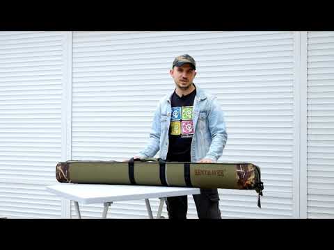 Видео: Полужесткий чехол для удилищ ТМ KENT&AVER №33