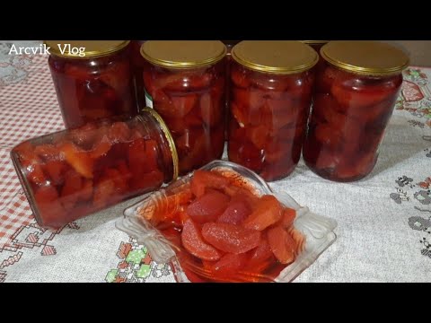 Видео: Սերկևիլի մուրաբա//Варенье из айвы