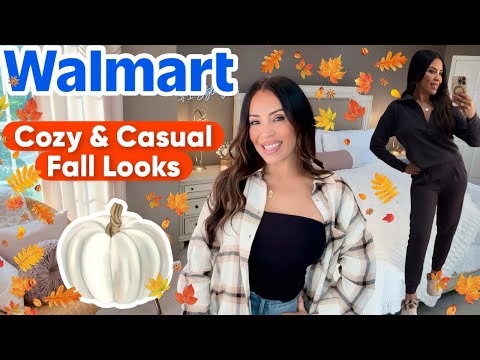 Видео: Покупки одежды из Walmart: уютные и повседневные наряды на осень
